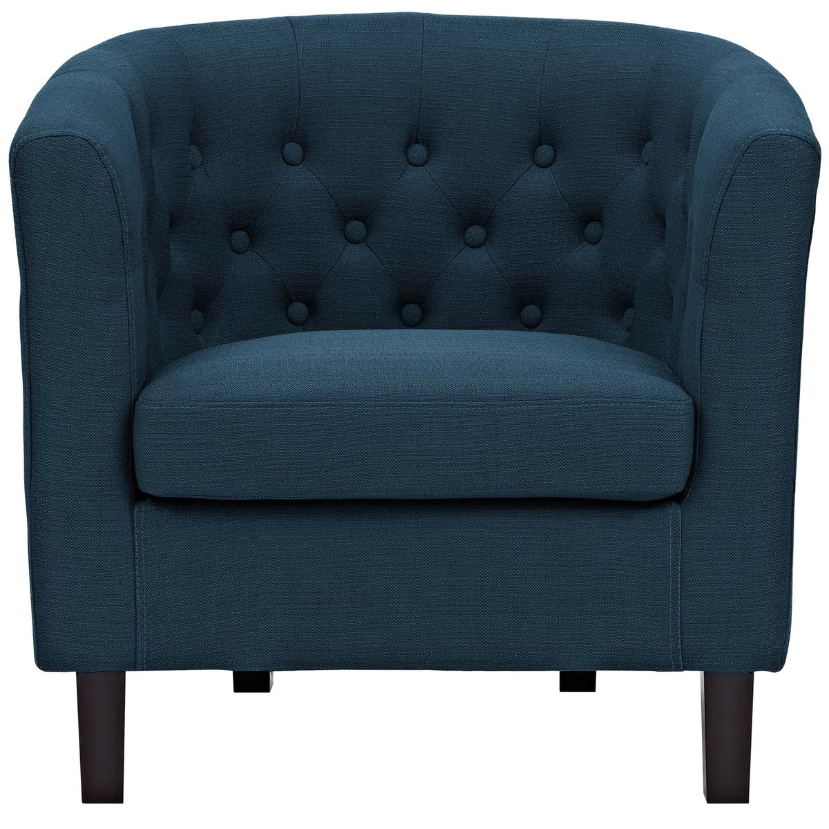 Upholstered Fabric Armchair in Azure I751798