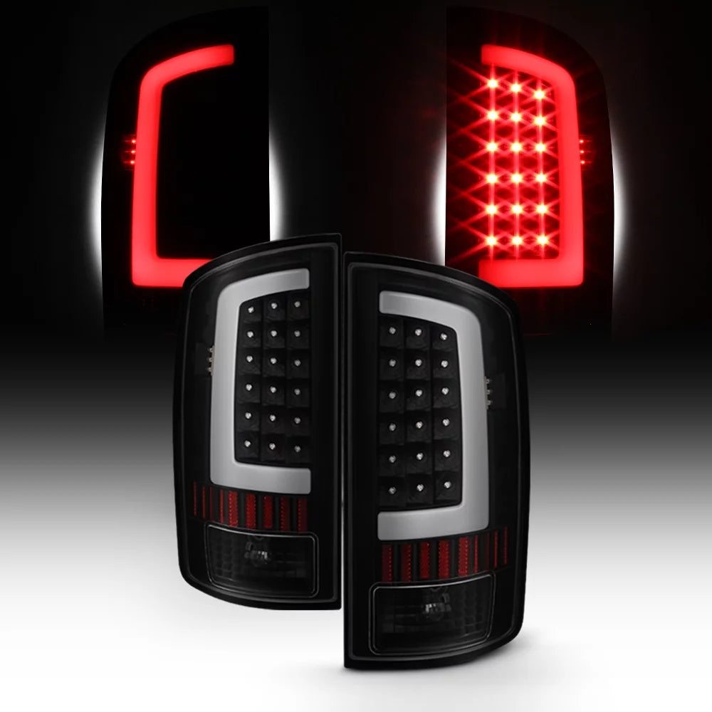 Black Smoked LED Tail Brake Light Assembly A480355