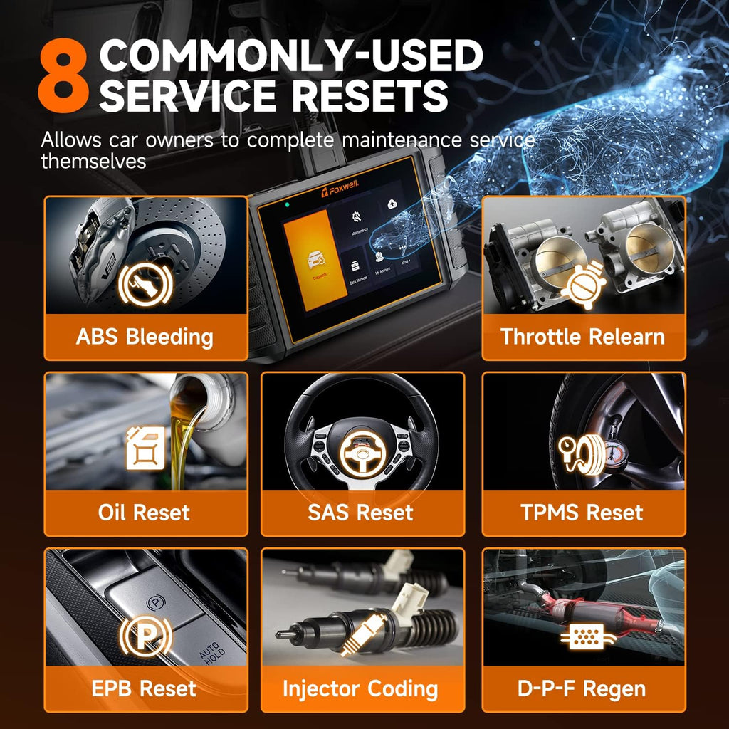 OBD2 Scanner All System Diagnostic Scan Tool with 5.5” Code Reader L86812