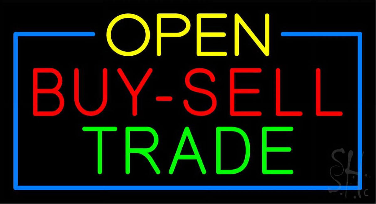 LED Neon Sign 20 x 37 inches Black Acrylic Backing with Dimmer S85384