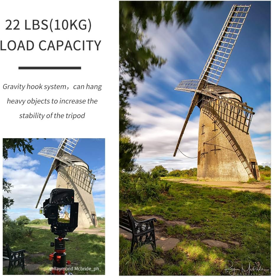 94 Inch 4 Section Aluminium Camera Tripod with 360 Degree Ball Head S474