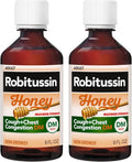 Maximum Strength Honey Cough Plus Chest Congestion DM Cough Medicine 8 Fl Oz x 2 P982832