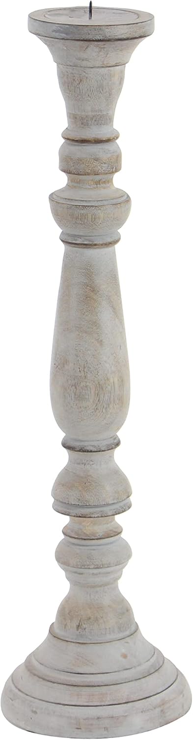 Wooden Candle Stand Set of 3 A93094