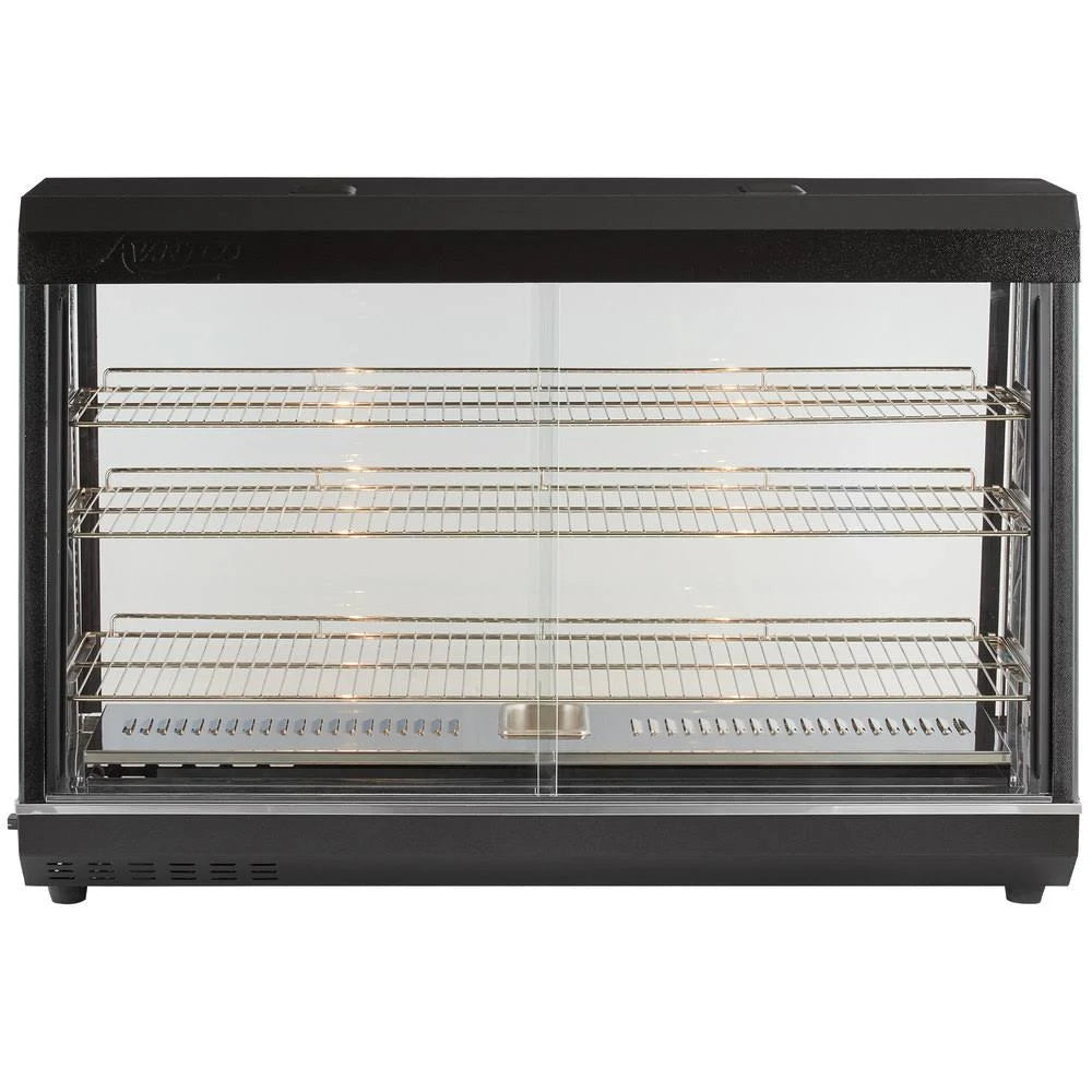 48" Countertop Heated Display Case with Sliding Doors K586