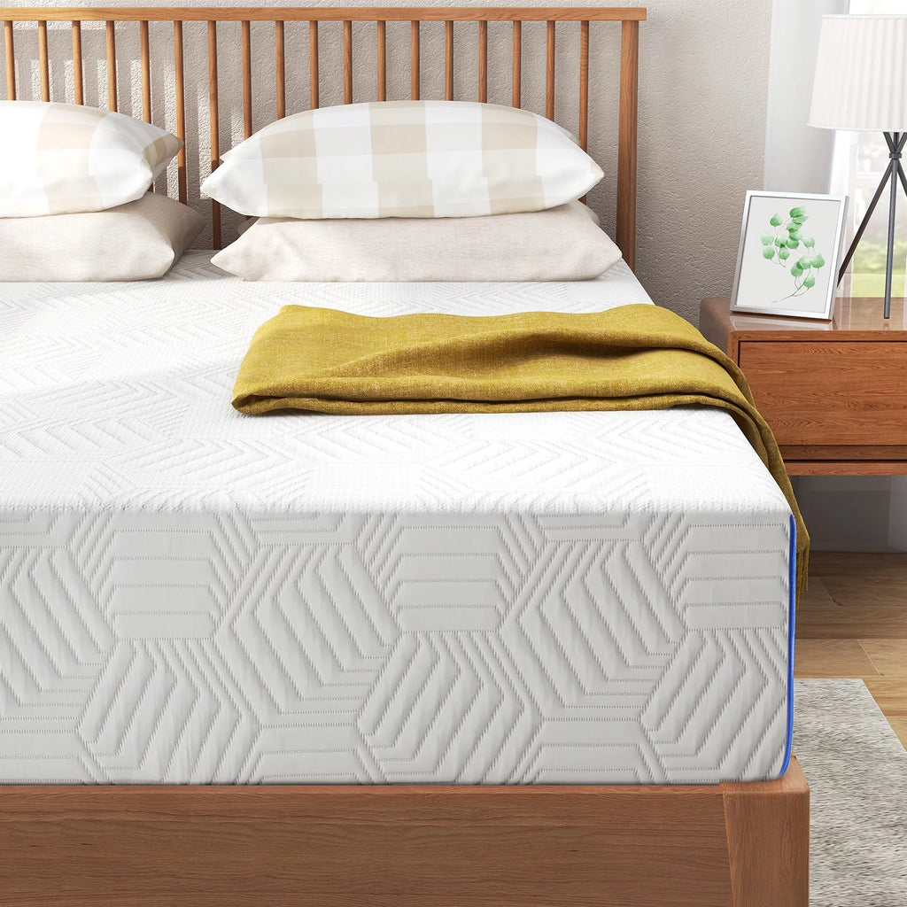 10 inch Gel Memory Foam Twin Mattress U814
