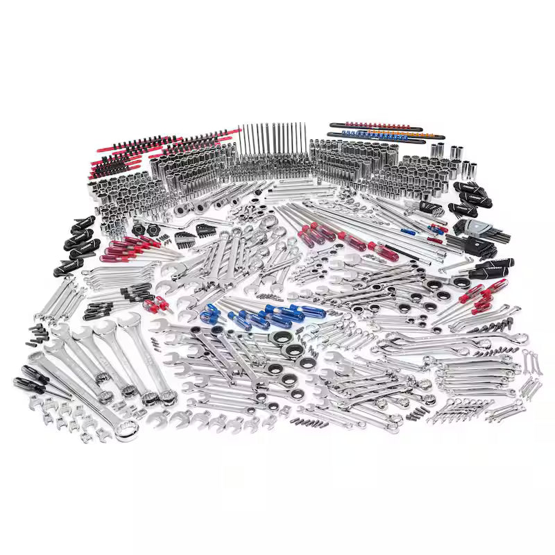 1/4 in., 3/8 in., and 1/2 in. Drive Mechanics Tools Set (872-Piece) T502