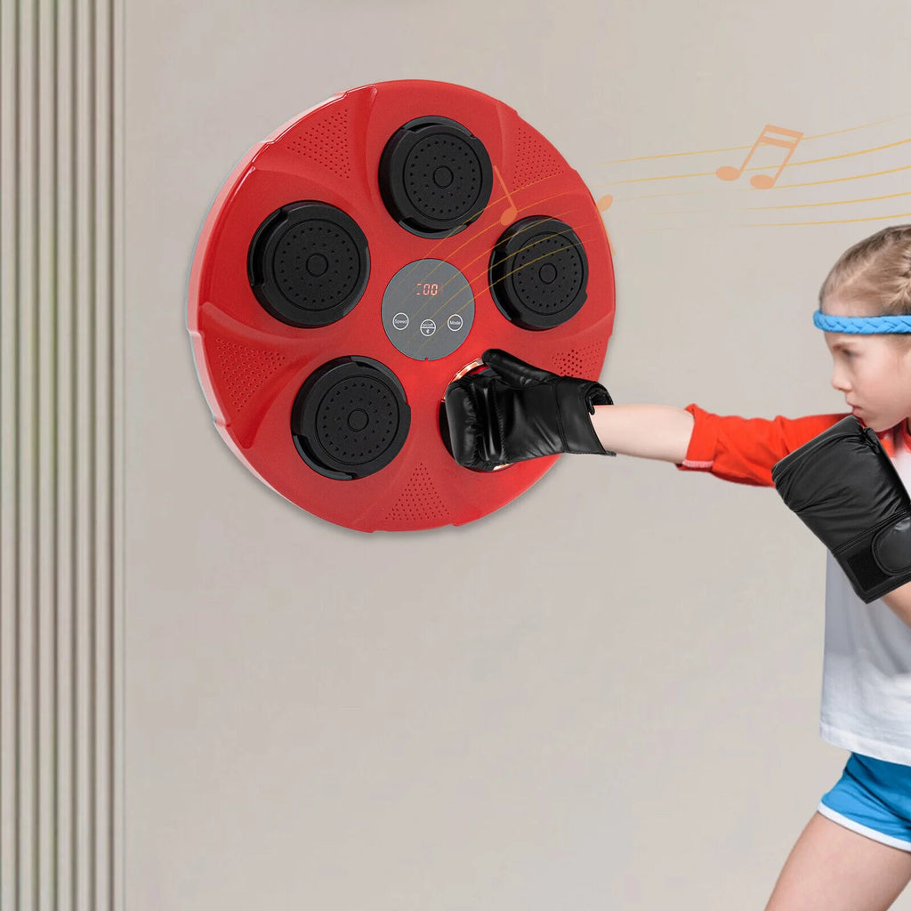 Wall-Mount Boxing Machine with Gloves B32509