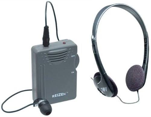 Loud Ear 120dB Gain Personal Amplifier with Earphone and Headphones X701