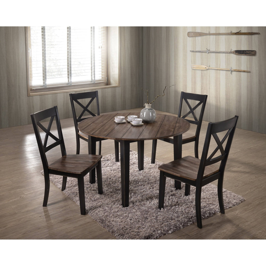 Round Dining Table - Black D993