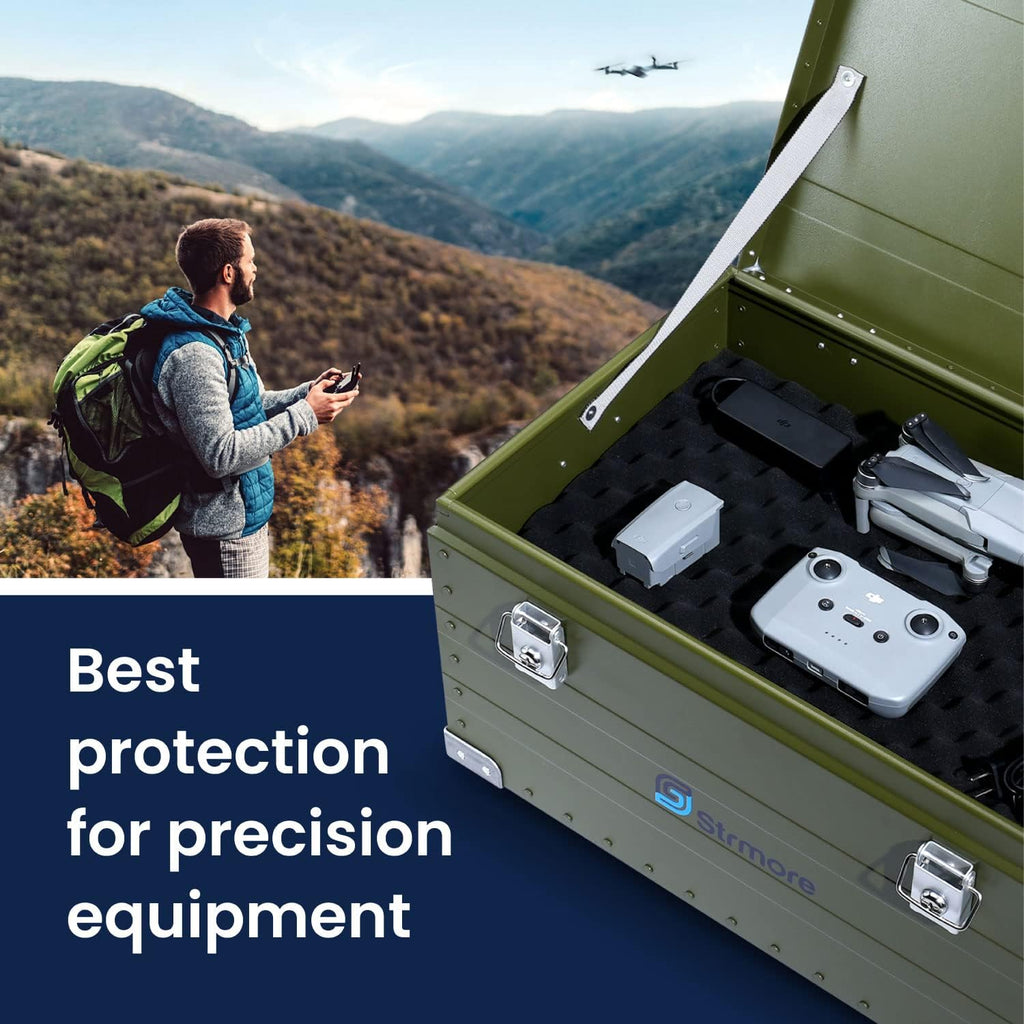 Aluminum Hard Protective Carrying Case E4679