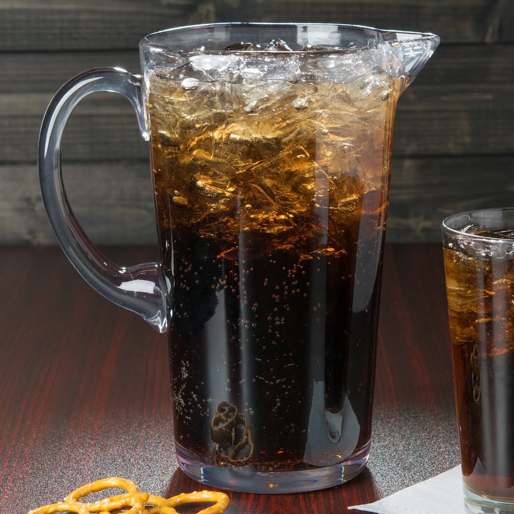 Clear 74 oz. Tritan Plastic Pitcher P39197