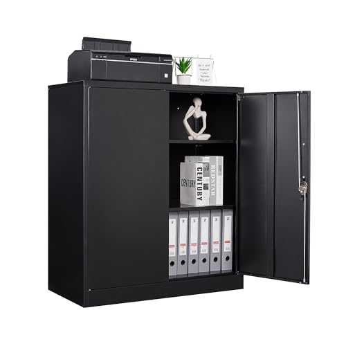 Locking Metal Storage Cabinet with 5 Adjustable Shelves G3607