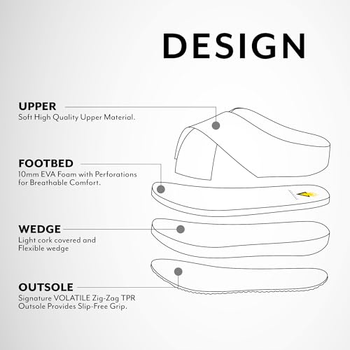Wedge Sandals with EVA Insole and Rubber Outsole U609491