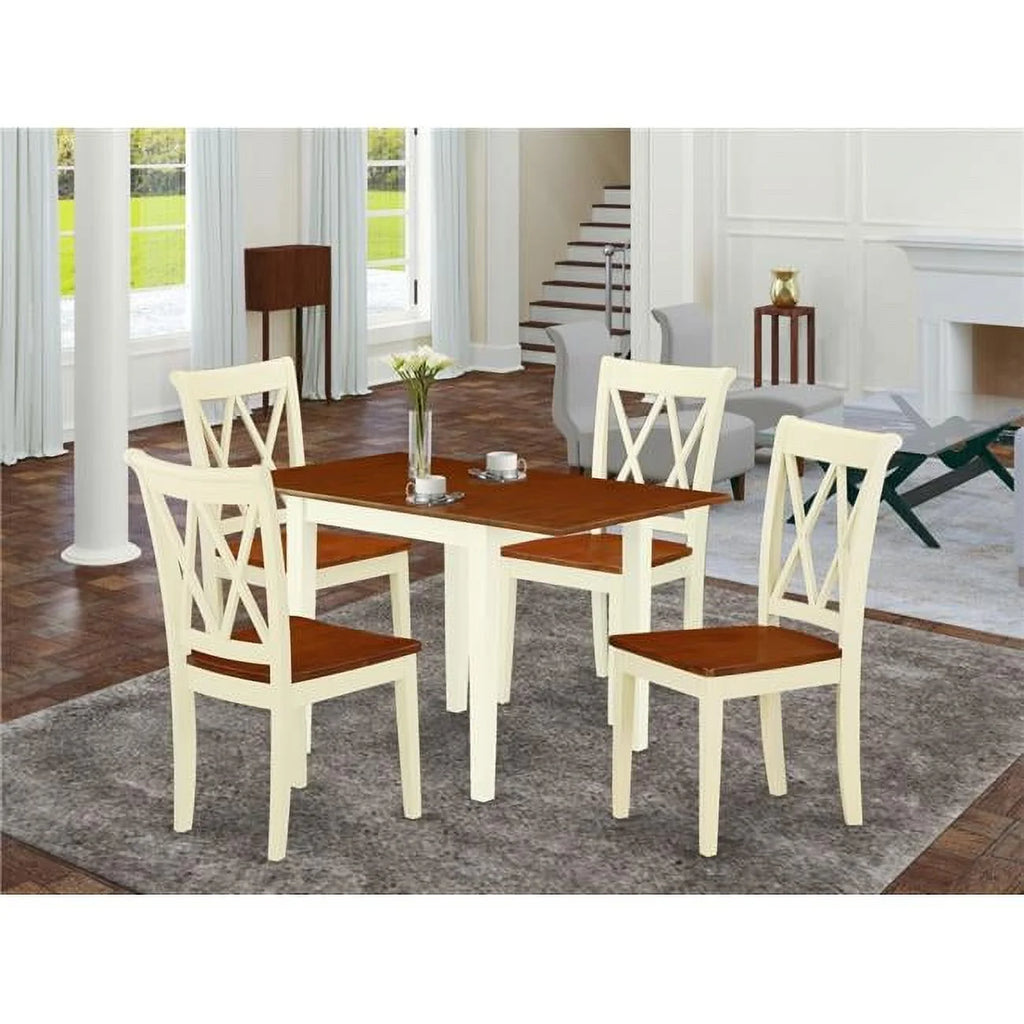 5-piece Wood Dining Table Set H79431