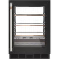 24 in. 14-Bottle Wine and 126-Can Beverage Cooler in Matte Black P2970