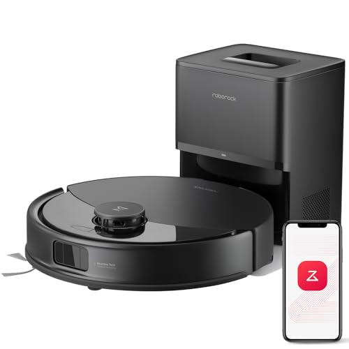 Robot Vacuum and Mop Cleaner, 5500Pa Suction, Lidar Navigation D187