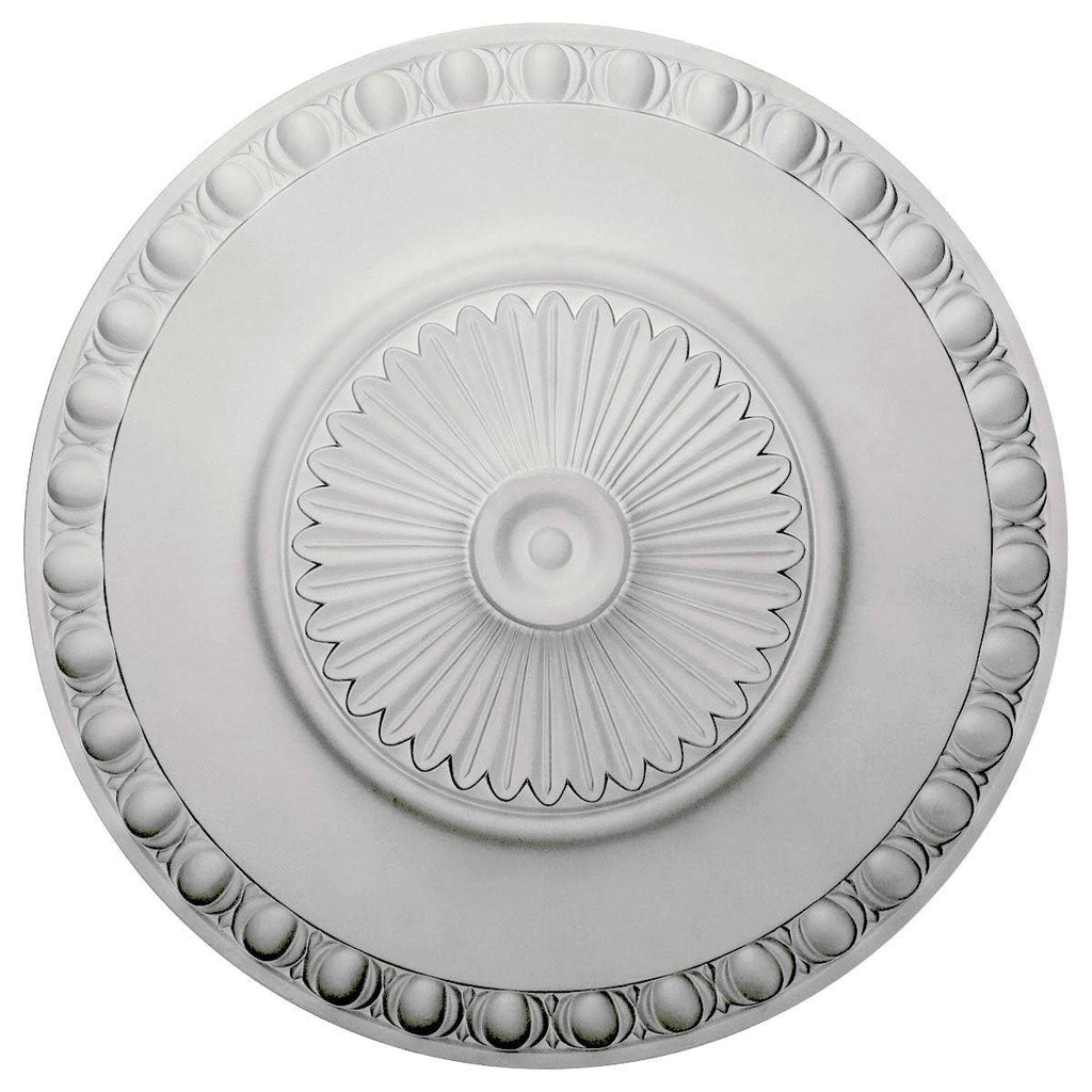 Hand-Painted Polished Copper Ceiling Medallion T5927