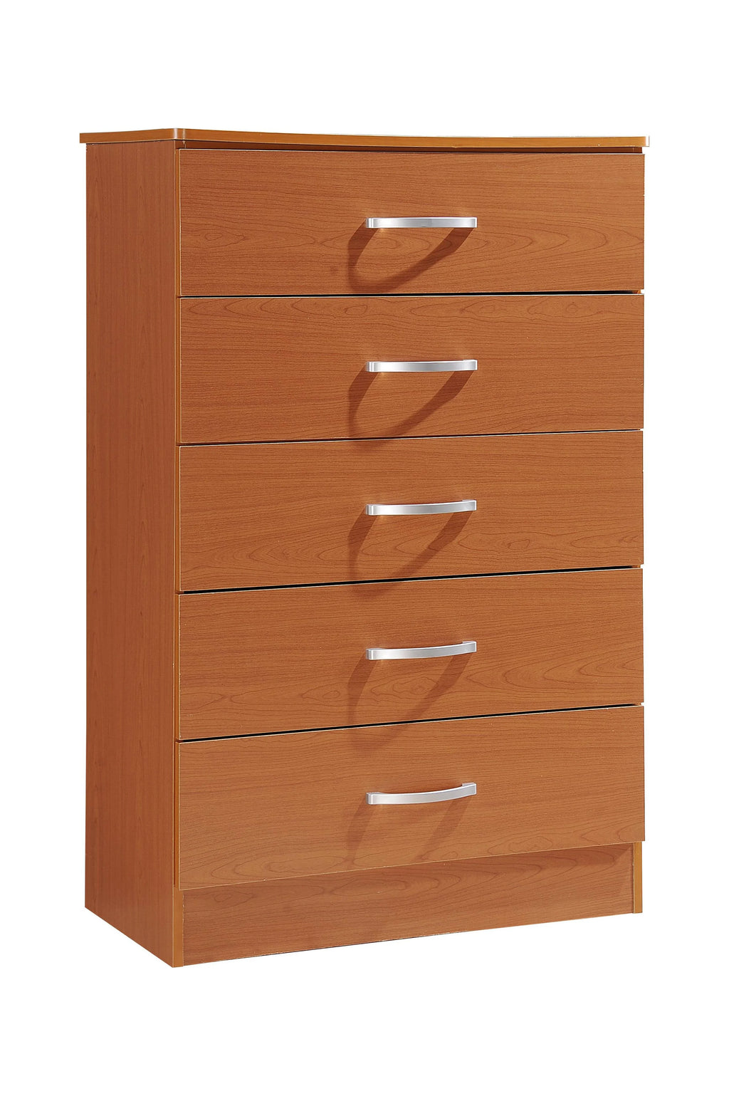 5 Drawer Brown Wood Chest K49976