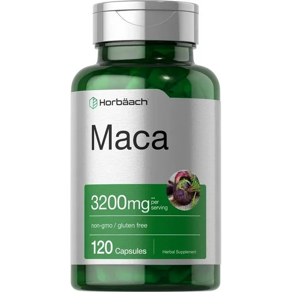 Maca Root Capsules 4800mg 120 Count Y326