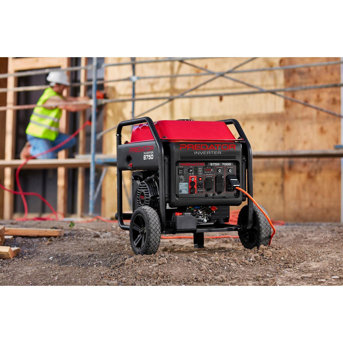 8750 Watt Open-Frame Inverter Generator X14943