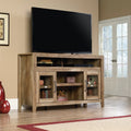 Craftsman Oak Finish TV Stand Credenza O337