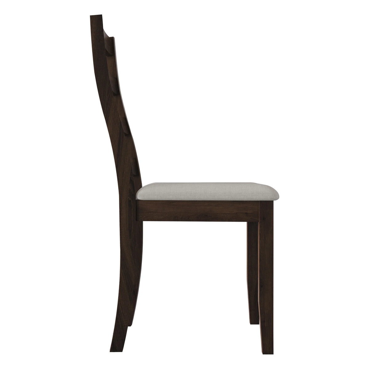 Brown Wooden Dining Chair Set of 2 K1333