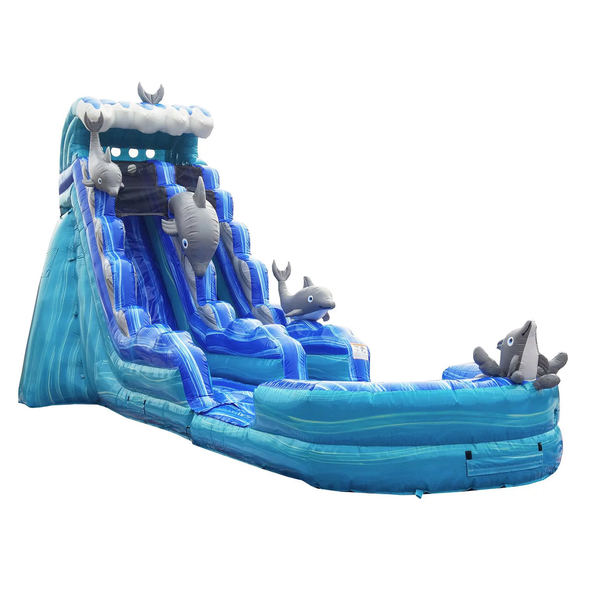 Commercial Grade Inflatable Water Slide with Detachable Pool V27997