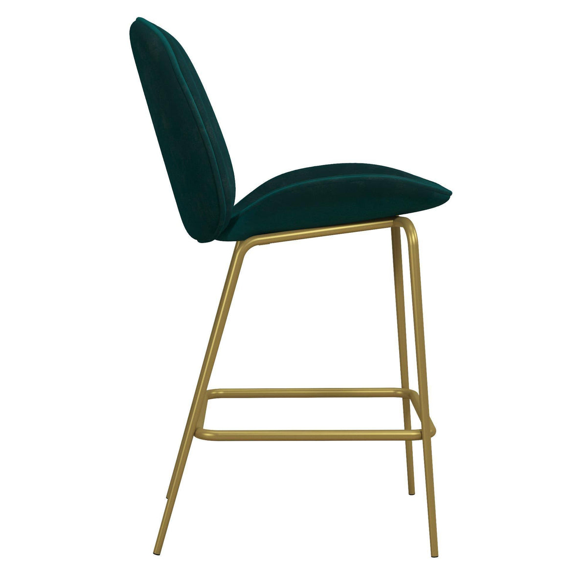 Green Upholstered Counter Stool S68039