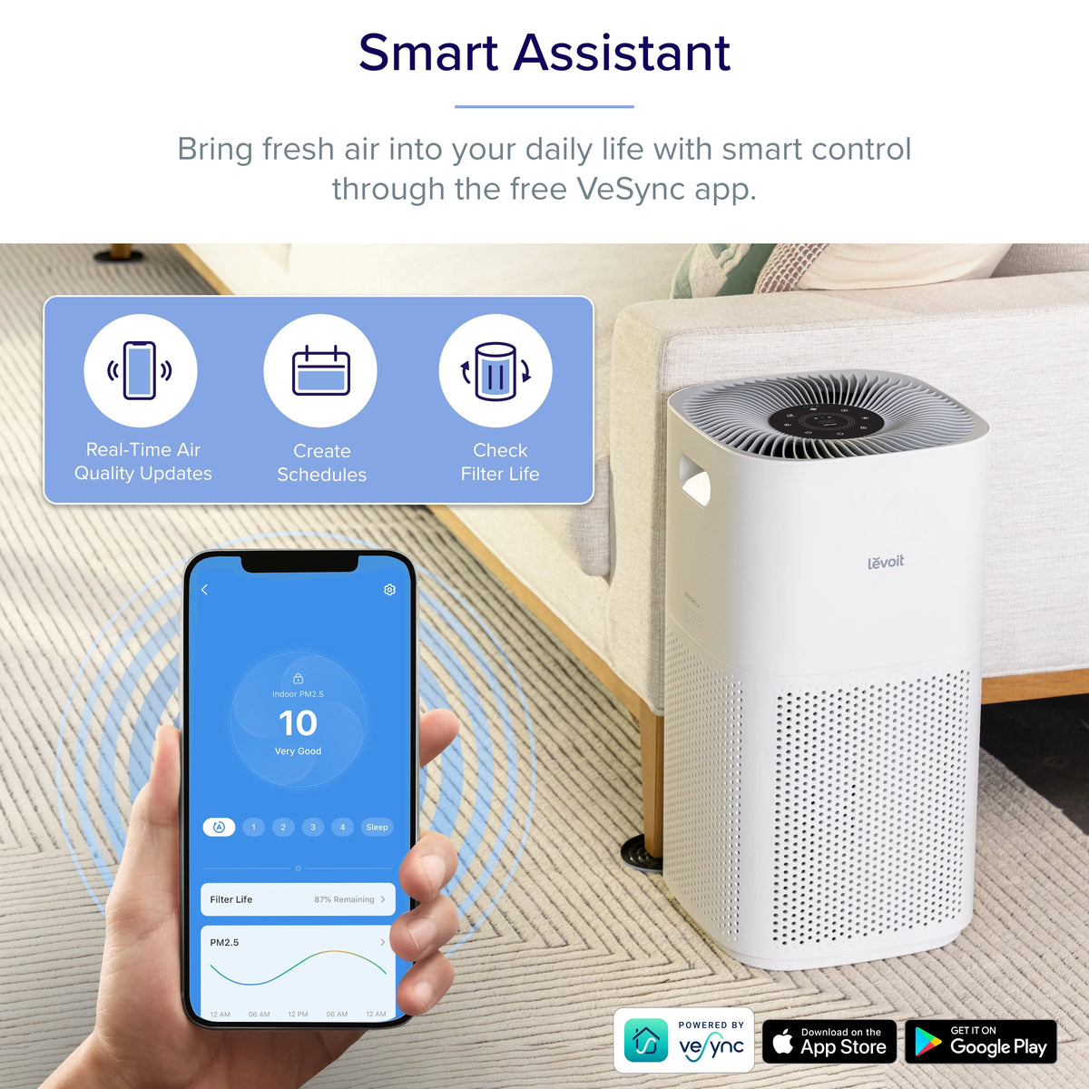 White Air Purifier D784022