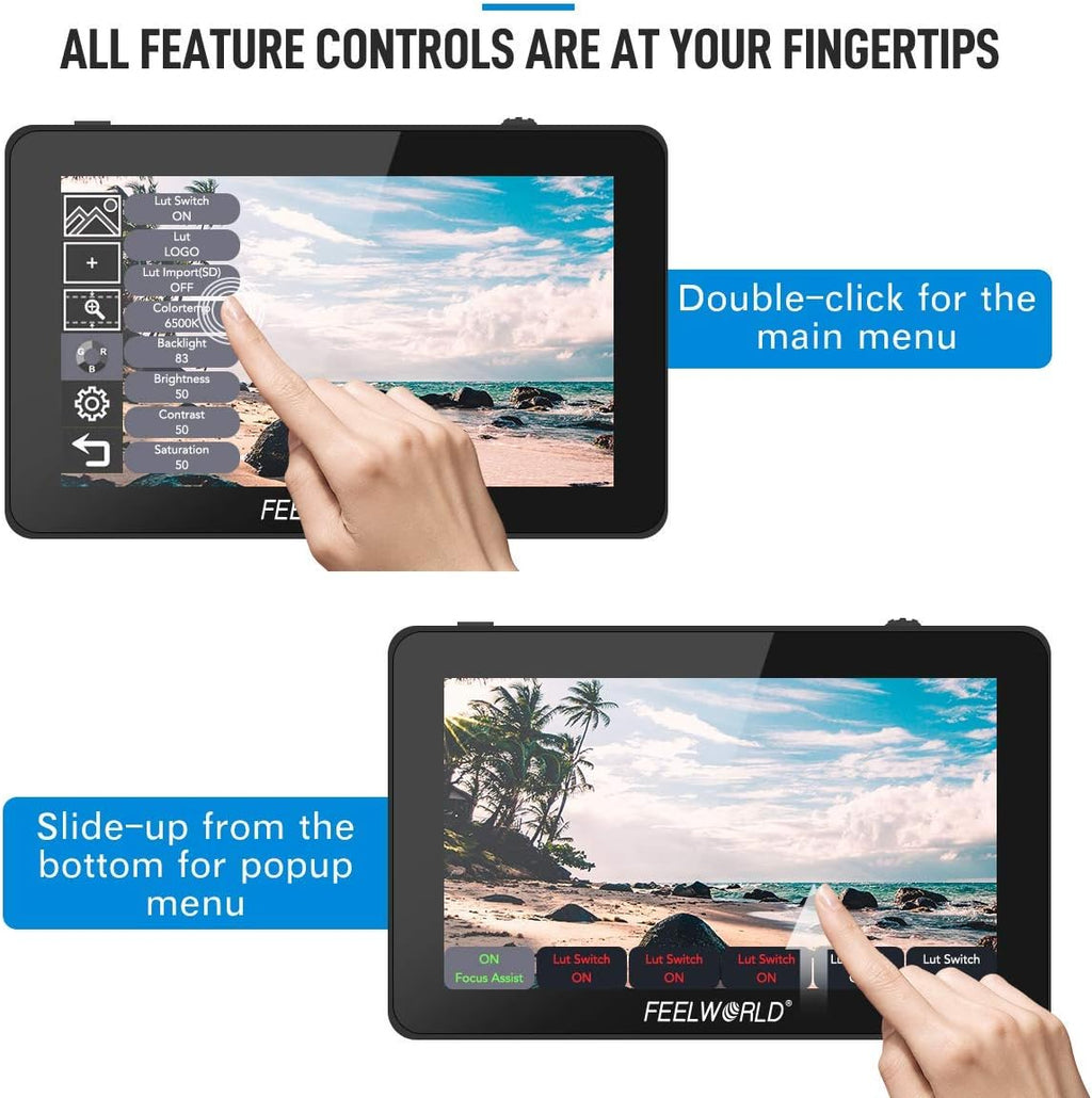 5.5 inch Touch Screen DSLR Camera Field Monitor J90375