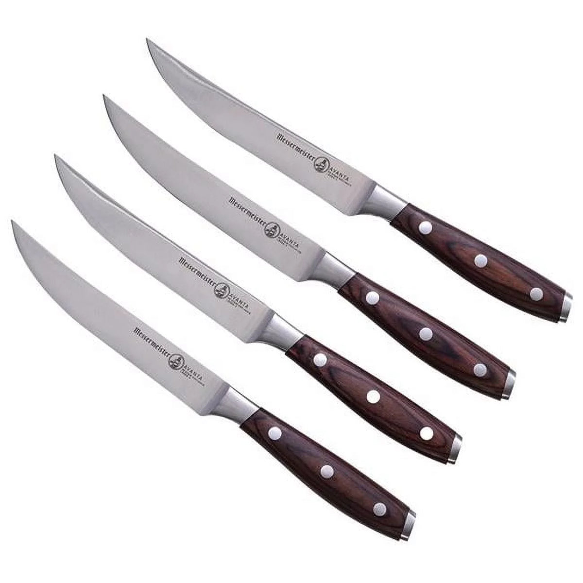 5" Forged Stainless Steel 4 Piece Steak Knife Set H10042