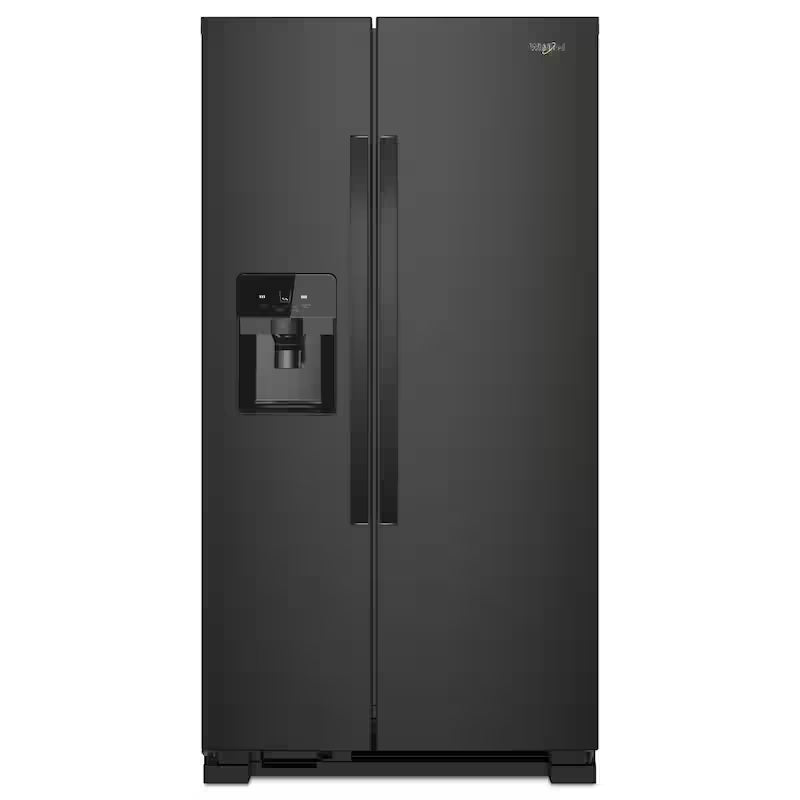 Black 25 cu. ft. Side by Side Refrigerator H39765