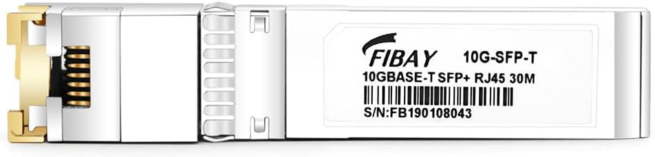 10G SFP+ RJ45 Copper Transceiver Module 10 Pack F854352