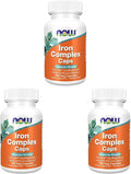 Iron Complex 100 Veg Capsules Pack of 3 O36827