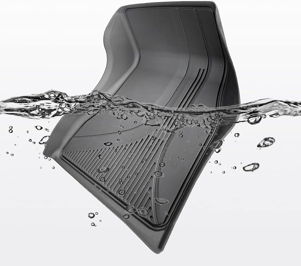 Black TPE Car Floor Mats Full Set X349