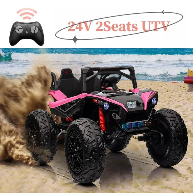 24V Ride on Car 2 Seats UTV with Remote Control Z89769