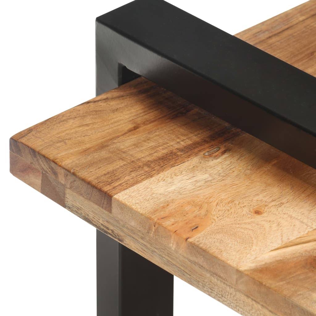 Solid Acacia Wood TV Cabinet B55783