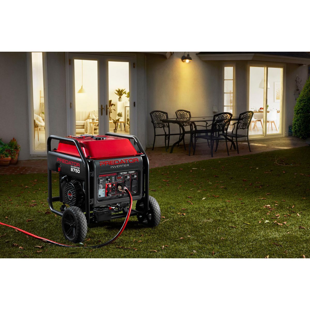 8750 Watt Open-Frame Inverter Generator X14943