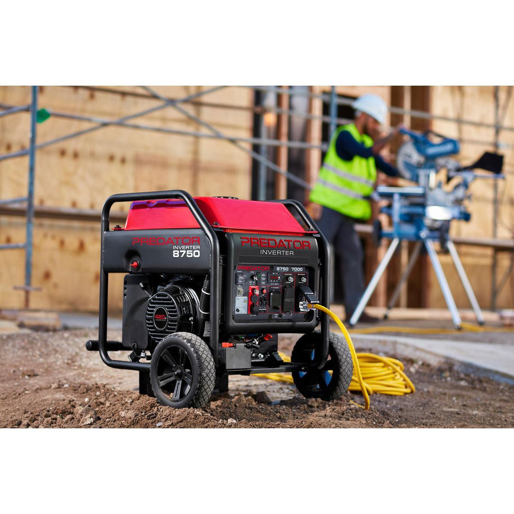 8750 Watt Open-Frame Inverter Generator X14943