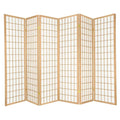 3 Panels 6ft Tall Portable Foldable Room Divider H890466