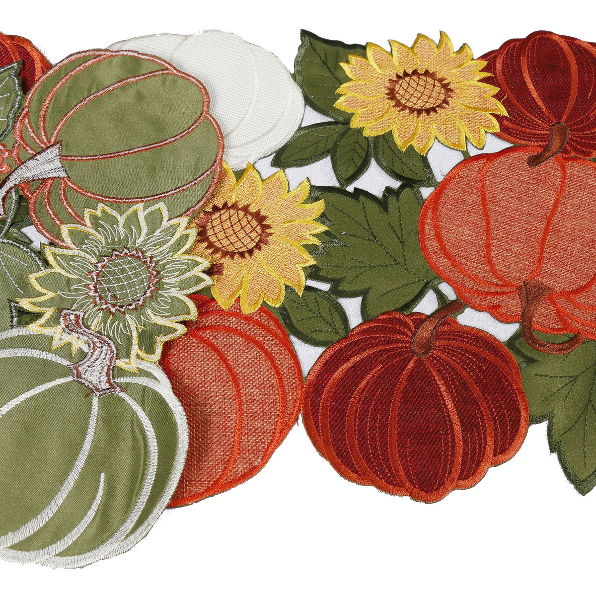 Embroidered Table Runner 13"X120" E49525