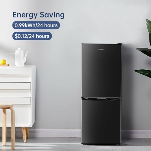 4.0 Cu.Ft 2 Doors Small Refrigerator with Freezer T698