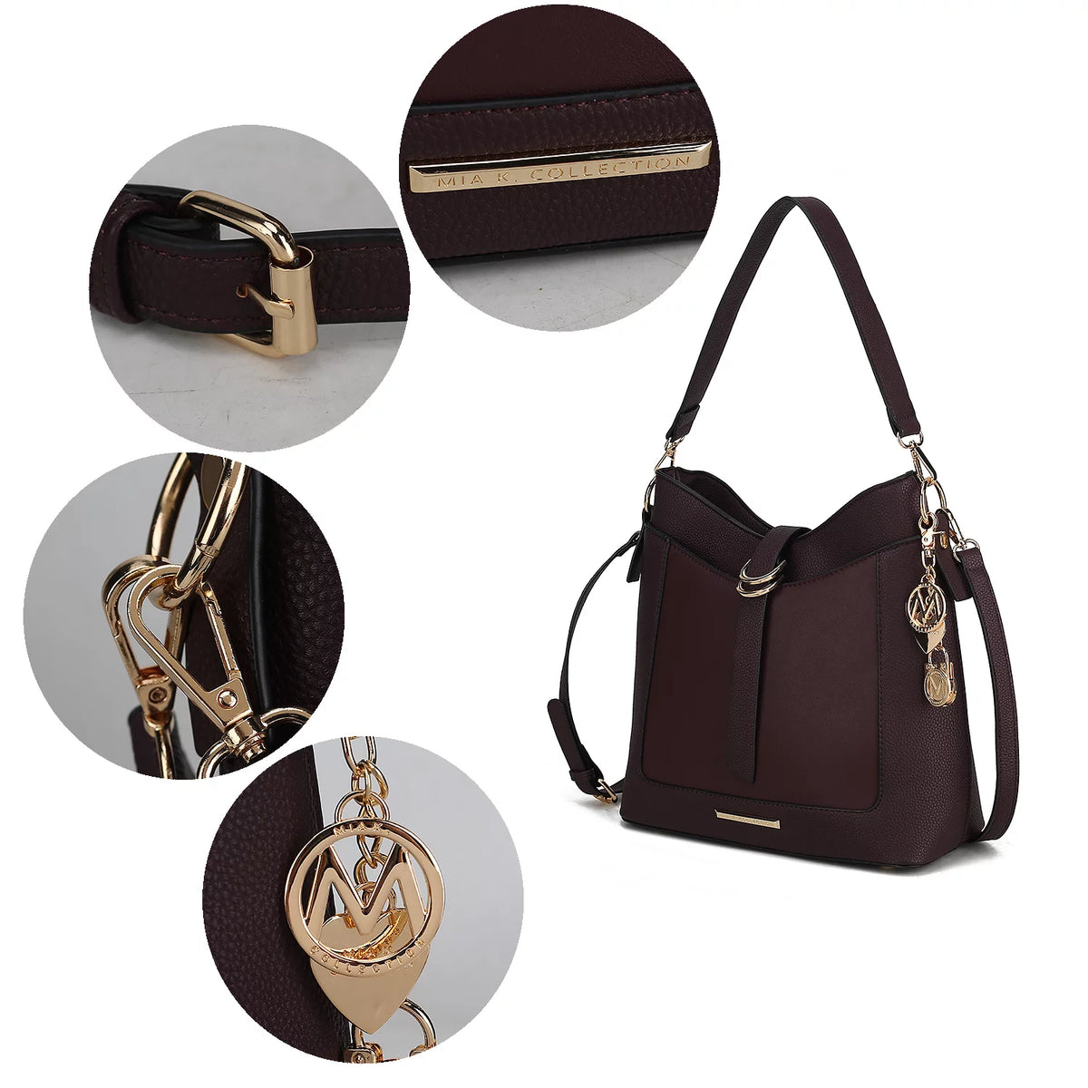 Vegan Leather Womens Shoulder Handbag M78231