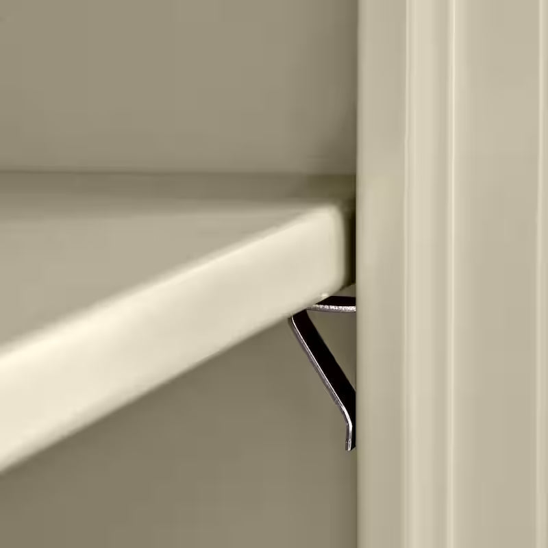 Steel Freestanding Garage Cabinet in Putty S6355