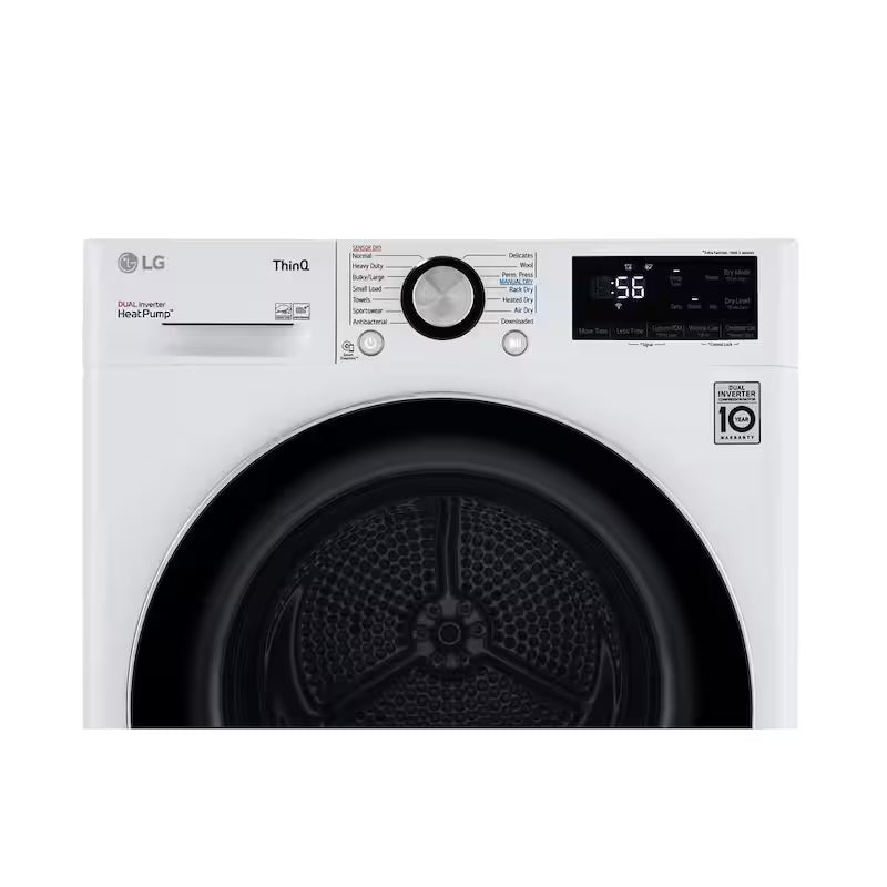 White 4.2 Cu. Ft. Ventless Stackable Compact Electric Dryer Z8820