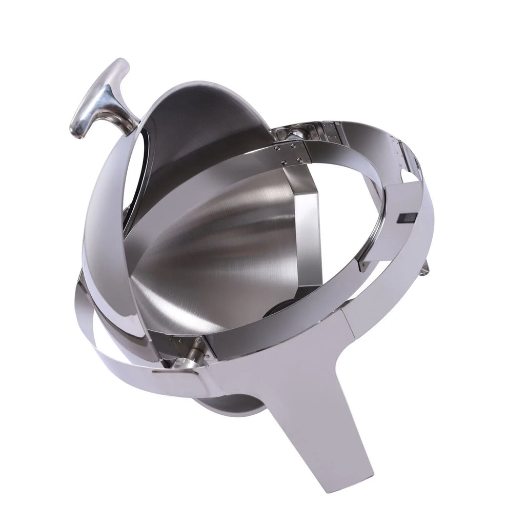 6L Stainless Steel Round Food Warmer Set G244585