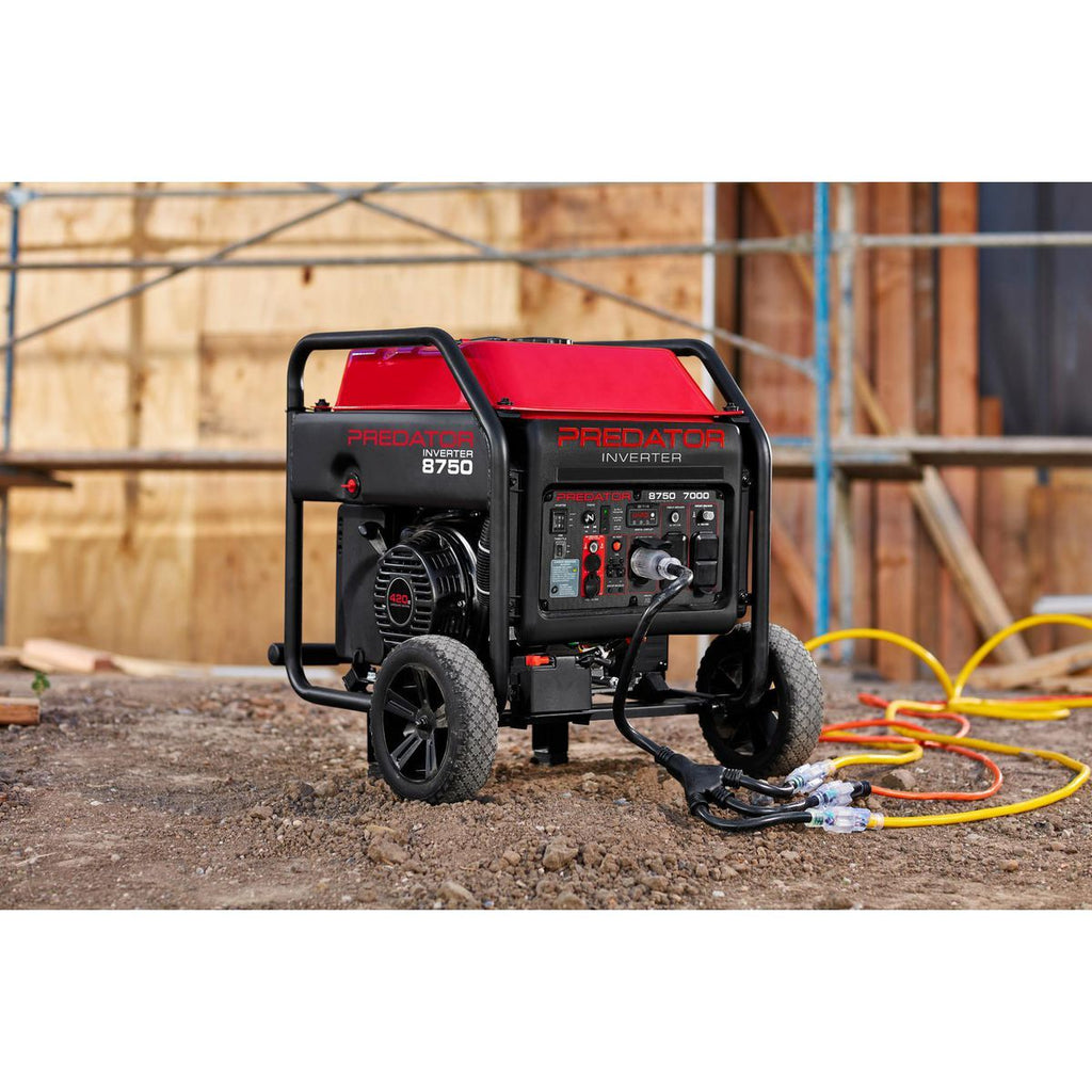 8750 Watt Open-Frame Inverter Generator X14943