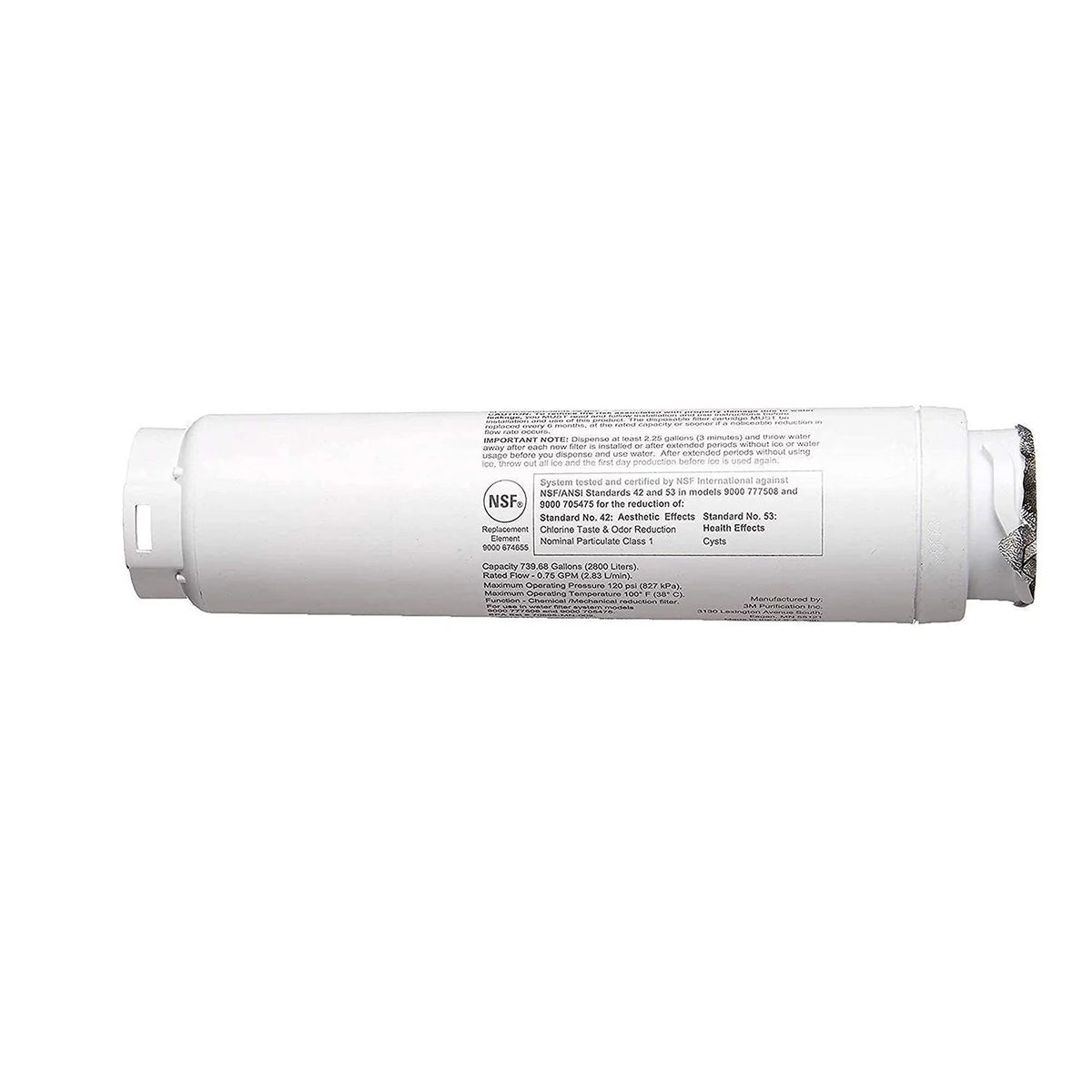 Refrigerator Water Filter Cartridge 3 Pack A63353