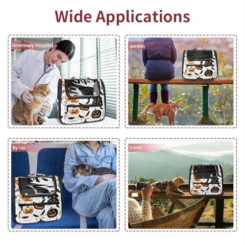 Soft Sided Pet Carrier for Small Medium Cats Dogs I952