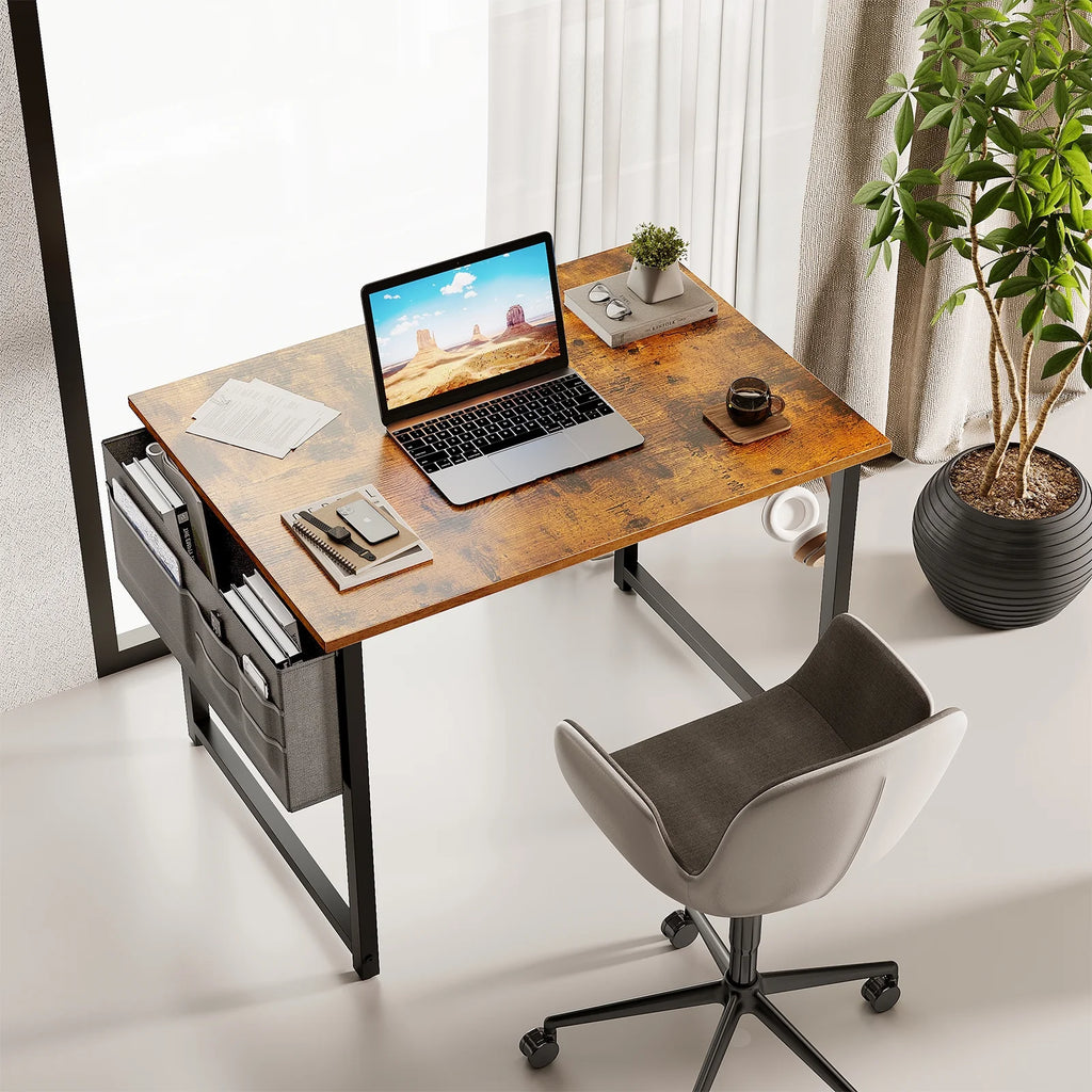 32 inch Small Computer Writing Desk with Storage Bag O2651